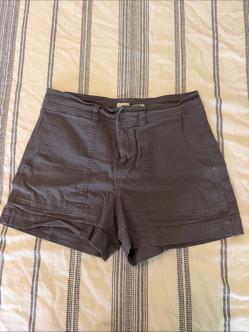 a new day Women's Charcoal Utility Shorts
